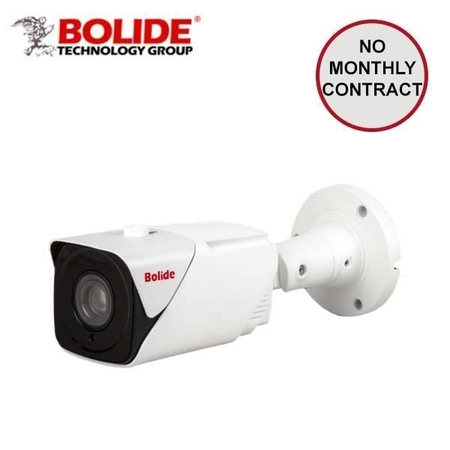 BOLIDE H.265 5MP 5.0-50mm Motorized Lens Varifocal IP67 IR Bullet Camera, POE, 12VDC, BNC Output, SD Card S BOL-BN8037AI-NDAA